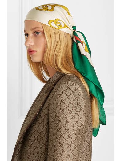 gucci scarf for head|gucci head scarf price.